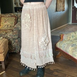 Boho Fairy-core skirt!